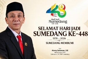 Refleksi Hari Jadi Sumedang ke 448, Atang Setiawan Sebut Momentum Krusial Uji Dampak Pembangunan