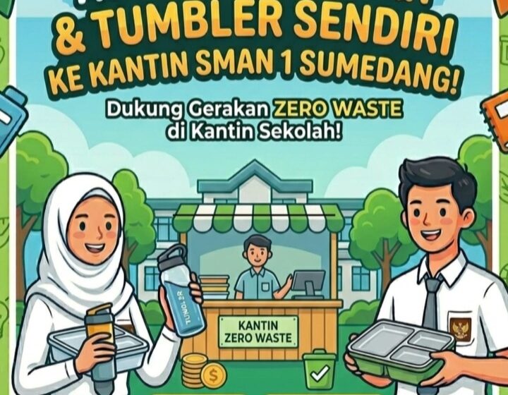 SMAN 1 Sumedang Gaungkan Kantin Zero Waste, Selaras dengan Semangat Pendidikan Panca Waluya