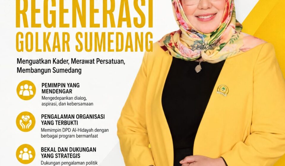 Bunda Bilqis dan Momentum Regenerasi Golkar Sumedang