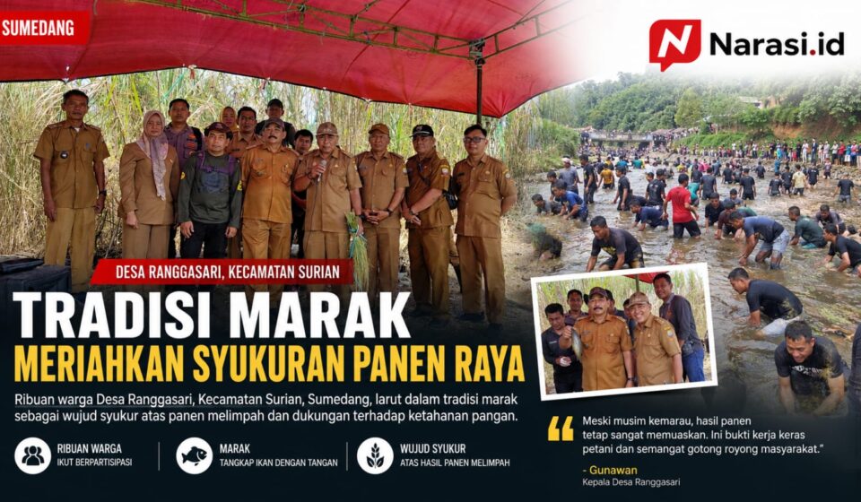 Tradisi Marak Warnai Syukuran Panen Raya Desa Ranggasari, Wujud Syukur dan Dukungan Ketahanan Pangan Nasional