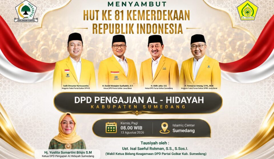 Menyambut HUT Kemerdekaan RI ke-81, DPD Pengajian Al-Hidayah Sumedang Perkuat Spiritualitas dan Nasionalisme