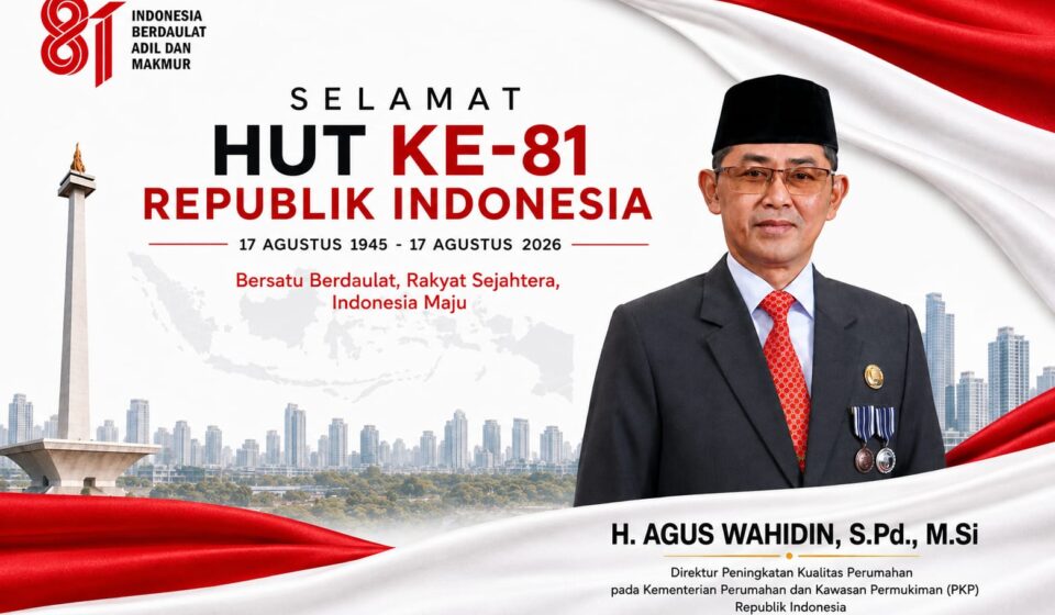 HUT ke-81 RI, Agus Wahidin: Kemerdekaan Harus Diisi dengan Pengabdian dan Kerja Nyata