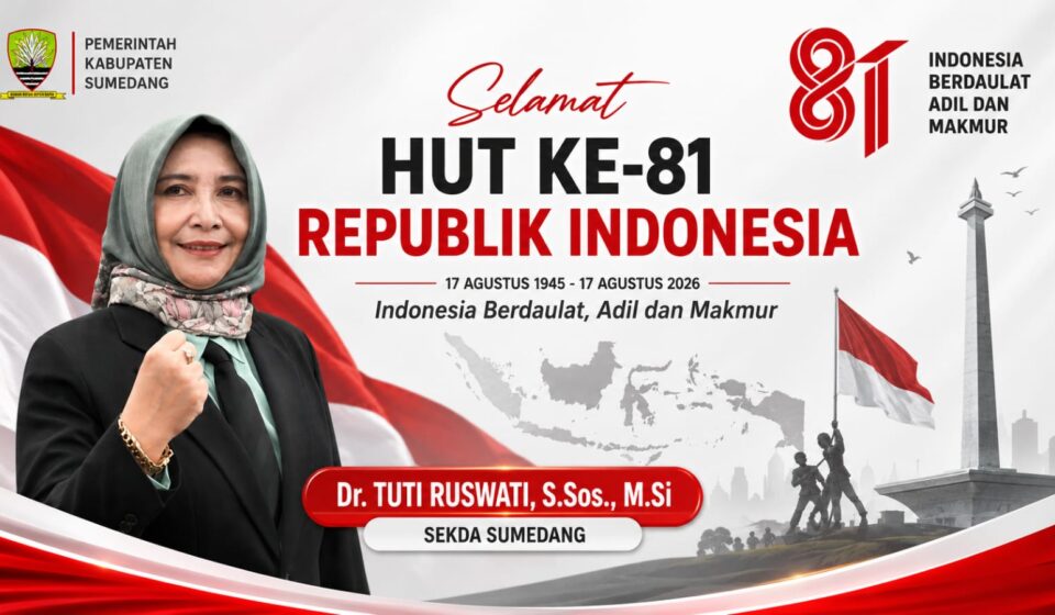 Dr. Tuti Ruswati Dorong Reformasi Birokrasi Sumedang di Momentum Kemerdekaan ke-81