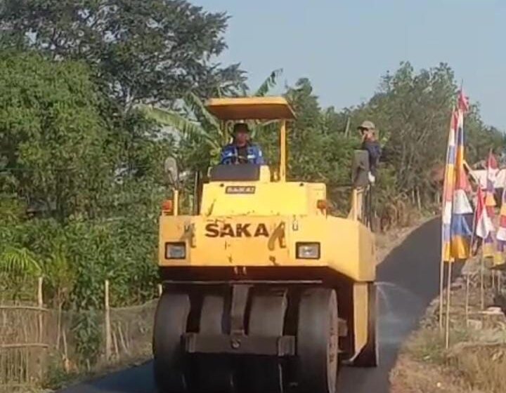 Rehabilitasi Jalan Hariang–Karangbungur Berjalan Baik, Kualitas Hotmix Sesuai Spesifikasi