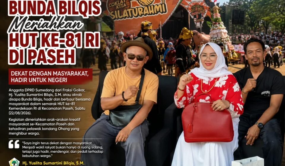 Bunda Bilqis Hadir Semarakkan HUT ke-81 RI di Paseh, Tegaskan Kepedulian kepada Masyarakat