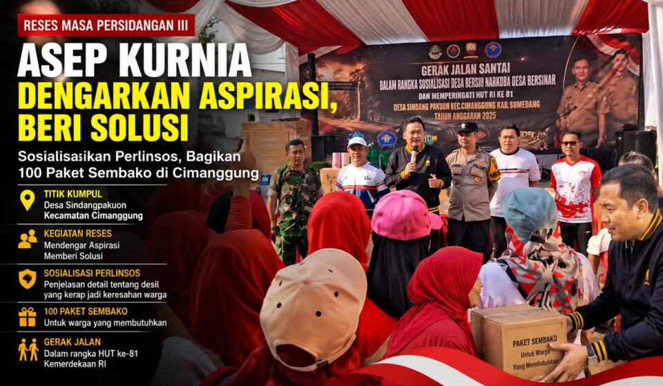 Reses Asep Kurnia: Dengarkan Aspirasi, Beri Solusi, Pastikan Perlindungan Sosial Tepat Sasaran