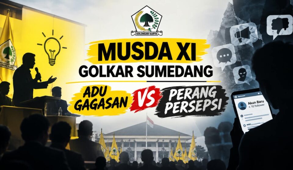 Jelang Musda XI Golkar Sumedang, Adu Gagasan vs Perang Persepsi
